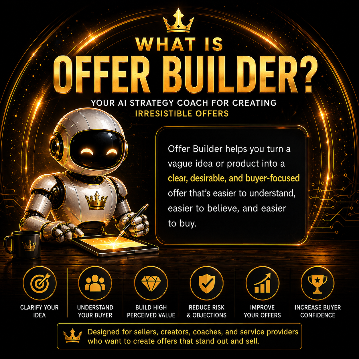 Irresistible Offer Builder — Offer strategy, value stacking and pricing